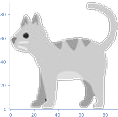 Imagen con coordenadas x e y